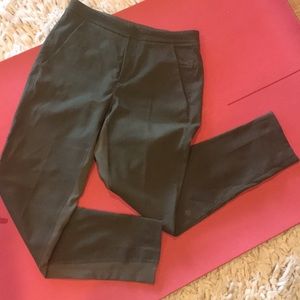 Lululemon size 2 active slacks forest khaki green.